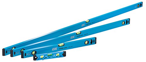 Trade 4 Piece Level Set - 600, 1200 & 1800mm Trade Level and Trade 230mm Torpedo Level Trade 4 Piece Level Set - 600, 1200 & 1800mm Trade Level and Trade 230mm Torpedo Level von OX Tools