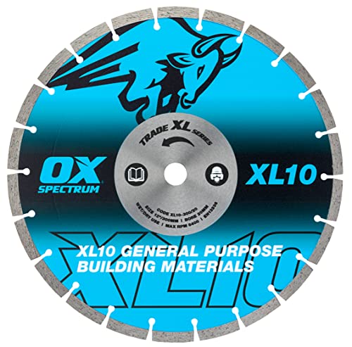 Trade XL-10 Segmentierte Diamantklinge, allgemeine Zwecke, 300/20 mm Trade XL-10 Segmentierte Diamantklinge, allgemeine Zwecke, 300/20 mm von OX Tools