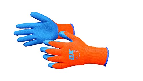 OX Tools s248610 Thermo Grip Handschuhe, Orange/Beige, Größe 10 von XO