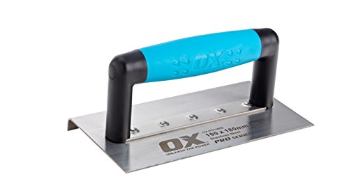 OX Pro Medium Edger 100 x 180mm S/S - 6mm radius von OX Tools