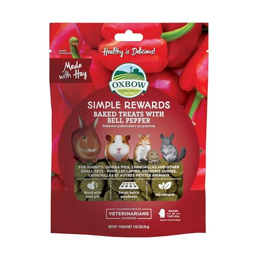 OXBOW 361353/1490 Animal Health Simple Reward Bell Pepper Oven Baked Fiber Rich Treats 2z OXBOW 361353/1490 Animal Health Simple Reward Bell Pepper Oven Baked Fiber Rich Treats 2z von OXBOW