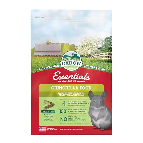 Oxbow Essentials Chinchilla Food – 4,5 kg Oxbow Essentials Chinchilla Food – 4,5 kg von OXBOW