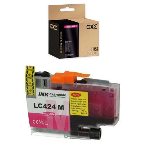 OXE Tintenpatrone LC424M LC-424M Kompatibel für Brother DCP-J1200DW, DCP-J1200W Magenta 900 Inhalt: 9ml OXE Tintenpatrone LC424M LC-424M Kompatibel für Brother DCP-J1200DW, DCP-J1200W Magenta 900 Inhalt: 9ml von OXE