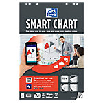 OXFORD Flipchart-Papier Smart Chart Euro 90 g/m² Kariert 65 x 98 cm 3 Stück à 20 Blatt von OXFORD