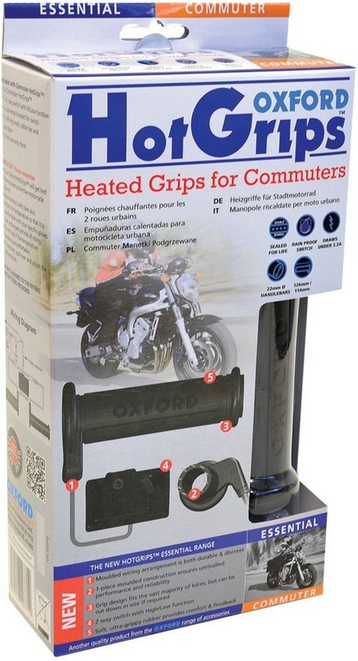 OXFORD Griff Essential Commuter Heizgriffe von OXFORD