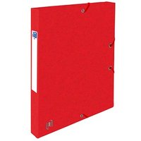 OXFORD Heftbox TOP FILE+ 2,5 cm rot von OXFORD