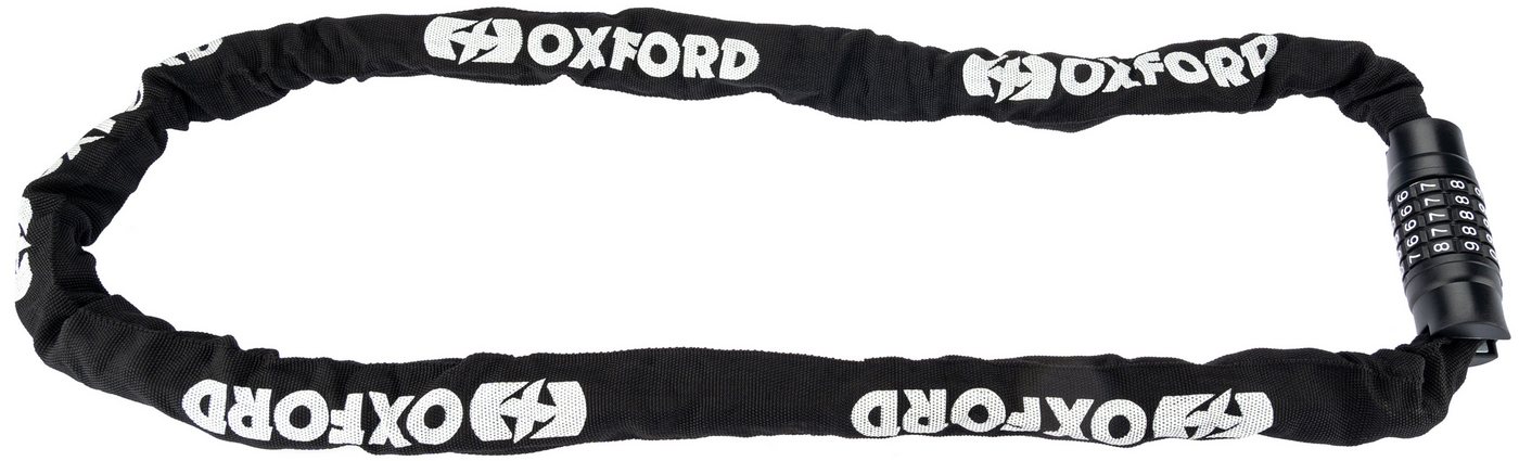 OXFORD Helmschloss Oxford Kettenschloss Combi 8MM x 2,0MM schwarz von OXFORD