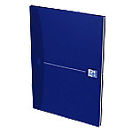 OXFORD Office Essentials Notizbuch DIN A4 Kariert Gebunden Pappe Blau Nicht perforiert 192 Seiten 96 Blatt von OXFORD