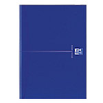OXFORD Office Essentials Notizbuch DIN A5 Kariert Gebunden Pappe Blau Nicht perforiert 192 Seiten 96 Blatt von OXFORD