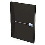 OXFORD Office Essentials Notizbuch DIN A5 Liniert Gebunden Pappe Schwarz 192 Seiten 96 Blatt von OXFORD