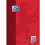 OXFORD Notizbuch DIN A4+ Kariert Spiralbindung Pappe Rot Perforiert 160 Seiten OXFORD Notizbuch DIN A4+ Kariert Spiralbindung Pappe Rot Perforiert 160 Seiten von OXFORD