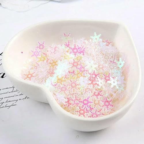 10 g/Packung Durchmesser 8 mm 10 mm Schneeflocken-Pailletten mit 1 Mittelloch Weihnachtsdekorationsmaterial Weiße Schnee-Pailletten zum Nähen von Bastelarbeiten-AB Transparent-10 mm 10 g 400 Stück 10 g/Packung Durchmesser 8 mm 10 mm Schneeflocken-Pailletten mit 1 Mittelloch Weihnachtsdekorationsmaterial Weiße Schnee-Pailletten zum Nähen von Bastelarbeiten-AB Transparent-10 mm 10 g 400 Stück von OXFYY