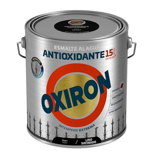 OXIRON Wasserabweisende Emaille, glatt, Satin-Schwarz, 2,5 l OXIRON Wasserabweisende Emaille, glatt, Satin-Schwarz, 2,5 l von OXIRON