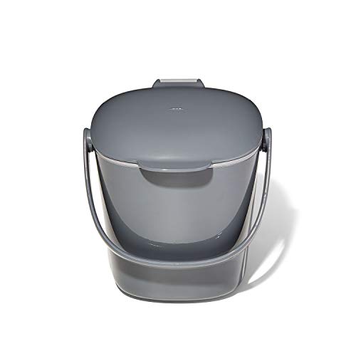 OXO GG EASY-CLEAN COMPOST BIN - CHARCOAL - 2.83 L von OXO