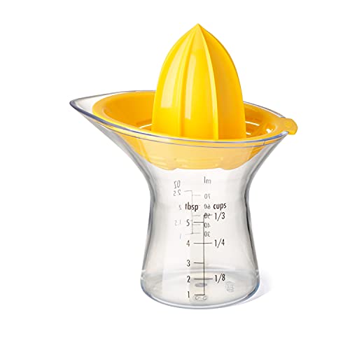 OXO Good Grips Kleine Zitronenpresse / Orangenpresse, Kunststoff, gelb, transparent OXO Good Grips Kleine Zitronenpresse / Orangenpresse, Kunststoff, gelb, transparent von OXO