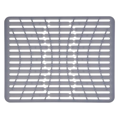 OXO Good Grips Praktische Spülbeckeneinlage aus PVC-freiem Silikon – groß, Weiß von OXO