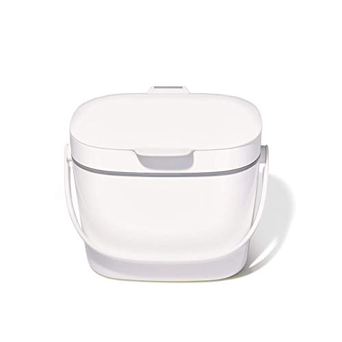 OXO GG EASY-CLEAN COMPOST BIN - WHITE - 1.75 GAL/6.62 L von OXO