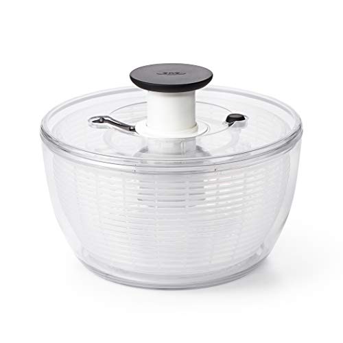 OXO Good Grips Salatschleuder mit Sieb und Deckel – zum Waschen und Trocknen von Salat OXO Good Grips Salatschleuder mit Sieb und Deckel – zum Waschen und Trocknen von Salat von OXO