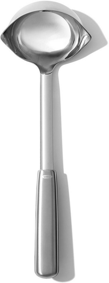 OXO Good Grips Schöpflöffel, Edelstahlkelle, für Links- und Rechtshänder OXO Good Grips Schöpflöffel, Edelstahlkelle, für Links- und Rechtshänder von OXO Good Grips