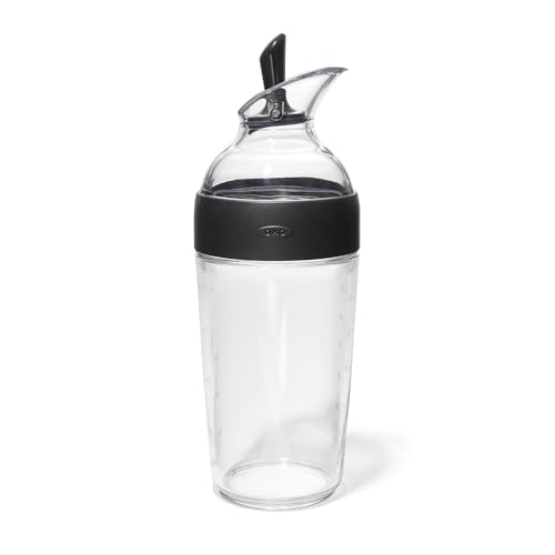 OXO Good Grips Salatdressing-Shaker groß, 350 ml – schwarz von OXO