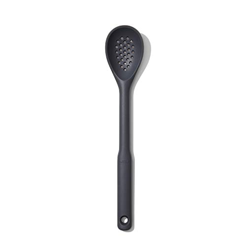 OXO GG SILICONE SLOTTED SPOON - PEPPERCORN von OXO