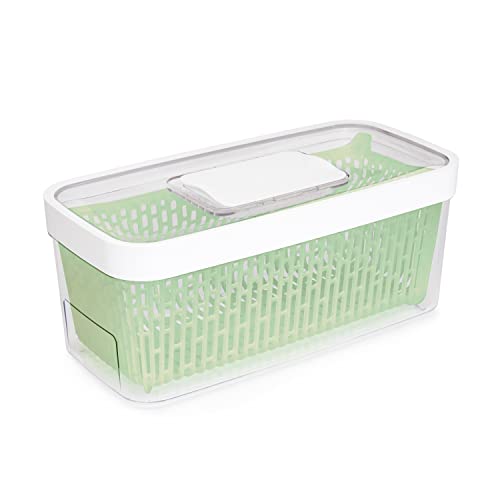 OXO Good Grips Greensaver-Frischhaltebox mit Deckel und Lüftung, groß – 4,7 l von OXO