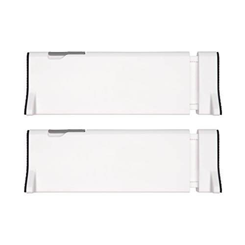 OXO Expandable Drawer Divider Erweiterbarer Schubladeneinsatz, weiß von OXO