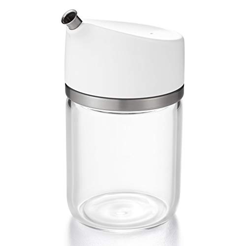 OXO Good Grips Ölspender aus Glas, 150 ml – für präzises Dosieren von Olivenöl, Farblos von OXO