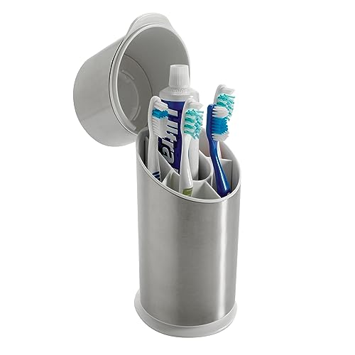 OXO Good Grips Zahnbürsten-Organizer aus Edelstahl, 24 cm von OXO