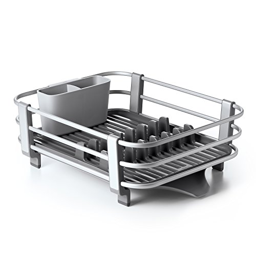 OXO Good Grips Aluminium-Geschirrständer, Grau von OXO