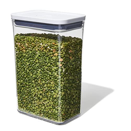 OXO Good Grips POP-Behälter – luftdichte, stapelbare Aufbewahrungsbox mit Deckel für Lebensmittel – 2,6 l für Reis und mehr von OXO