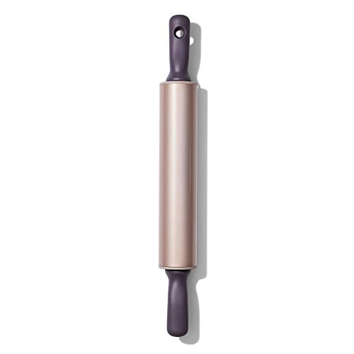 Oxo 11249400 Non-Stick Steel Rolling Pin Good Grips Nudelholz, antihaftbeschichtet, stahl, Silber von OXO