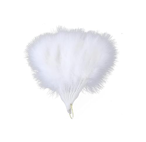 Fan Handfächer Faltfächer Feder-Faltfächer Japanischer süßer Feenmädchen-Hoftanz-Handfächer Hochzeitsfeier (Farbe: 1) Dekoration von OXOAMP