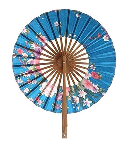 Fan Handfächer Faltfächer Japanische Blumentasche Falthandfächer Runder Kreis Partydekoration Geschenk Dekoration Fan Handfächer Faltfächer Japanische Blumentasche Falthandfächer Runder Kreis Partydekoration Geschenk Dekoration von OXOAMP