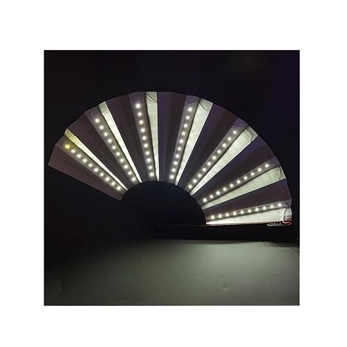 Fan Handventilatoren Faltventilator LED Leuchtende Fanparty Leuchtende Ausrüstung Farbe Leuchtende Faltfanparty Leistung Dekoration Fan Handventilatoren Faltventilator LED Leuchtende Fanparty Leuchtende Ausrüstung Farbe Leuchtende Faltfanparty Leistung Dekoration von OXOAMP
