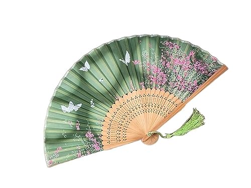 Fan Handventilatoren Faltventilator New Vintage Chinese Style Folding Fan Cloth Fan Creative Home Decor Ornaments Dance Hand Fan Dekoration Fan Handventilatoren Faltventilator New Vintage Chinese Style Folding Fan Cloth Fan Creative Home Decor Ornaments Dance Hand Fan Dekoration von OXOAMP