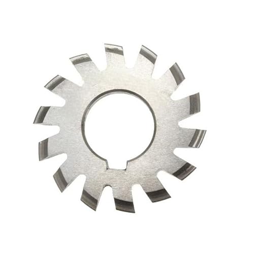 Evolventengetriebe, Zahnradfräser, HSS-Evolventenzahnradfräser, M0.3-M10 Modul PA20 Grad, for Kunststoff-AlTiN-Beschichtung, mehrere Größen, 1 Stück(M0.5 * 8) von OXOLAMRIN