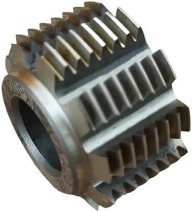 Evolventengetriebe, Zahnradfräser, PA20 Grad Modul HSS 6542 Disk Gear Wälzfräser 8mm/13mm Loch & M0.3-M2 Modul Multicolor(Silver,8MM*M0.3) von OXOLAMRIN
