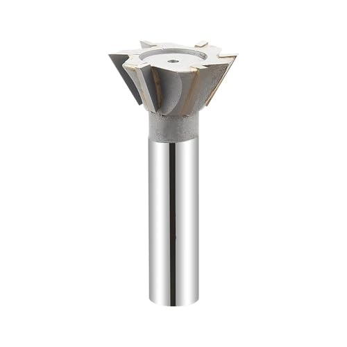 Schaftfräser, Fräser, Schwalbenschwanz-Schneidwerkzeug YG8 Wolfram-Kobalt-Legierung Fräser 45 55 60 Grad Mehrere Größen(45mm x 55) von OXOLAMRIN
