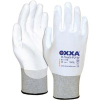 Montagehandschuh X-Touch pu, 3 Paar, weiß, Gr. 9 - weiß - Oxxa von OXXA