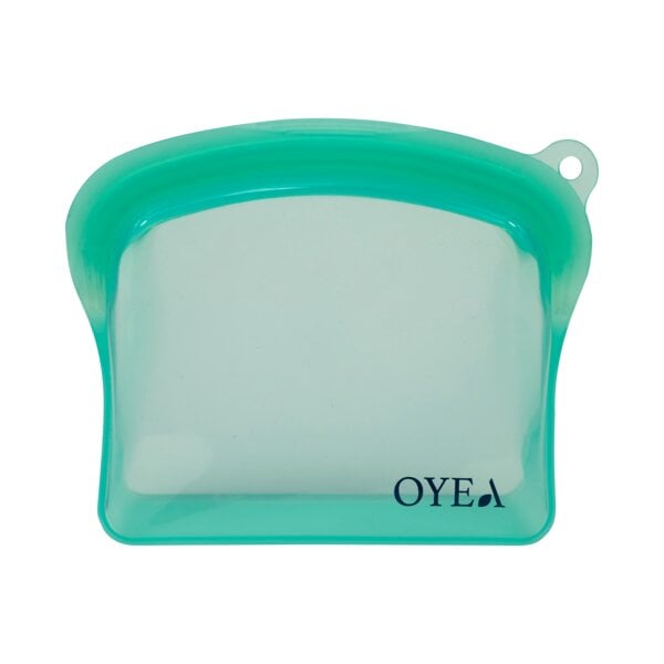 OYEA Wiederverwendbarer Lebensmittelbeutel "Auslaufsichere Stand Up Bag" - 600ml / 17 x 5,5 x 4 cm von OYEA