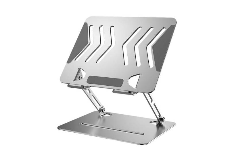 OYLCDI Laptoptisch Laptop-Ständer, faltbar, leicht zu tragen (Verstellbarer Laptop-Ständer, Computerständer, aus Aluminiumlegierungsmaterial, robust und langlebig, einstellbar in mehreren Ganghöhen, faltbarer Ständer, leicht zu tragen,für Laptops mit den 10- bis 17-Zoll-Laptops, Tablets usw), ergonomischer Laptopständer,Multi-Winkel mit Wärmeableitung von OYLCDI