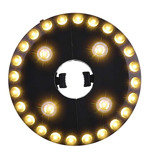 LED Sonnenschirm Beleuchtung Licht Hell Sonnenschirmbeleuchtung mit 3 Modi Batterie betrieben für Garten Party von OYOCO