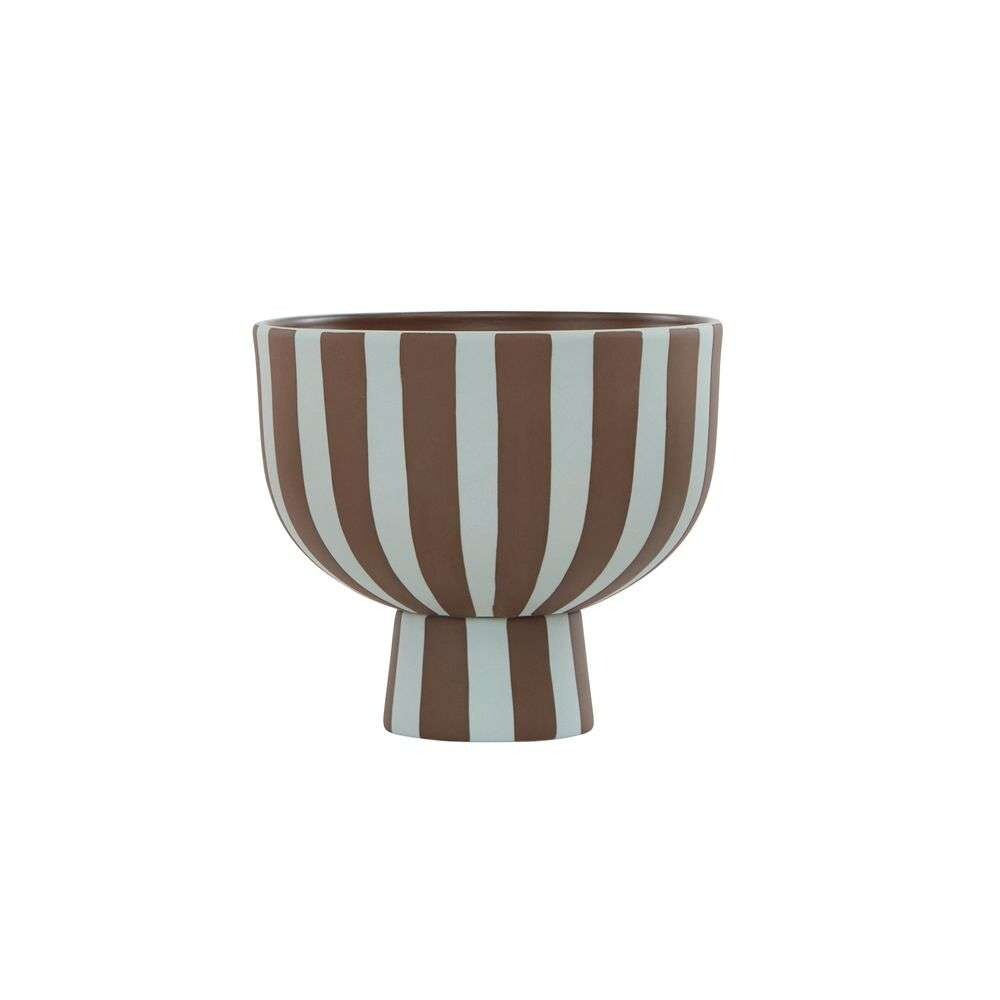 OYOY Living Design - Toppu Bowl Dusty Blue/Choko von OYOY Living Design