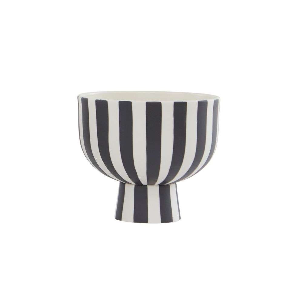 OYOY Living Design - Toppu Bowl White/Black von OYOY Living Design