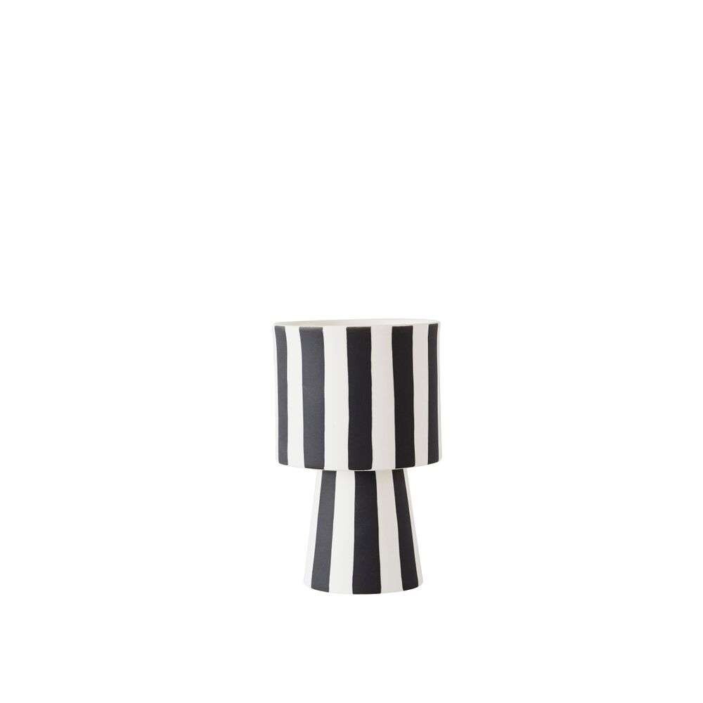 OYOY Living Design - Toppu Pot Small White/Black von OYOY Living Design