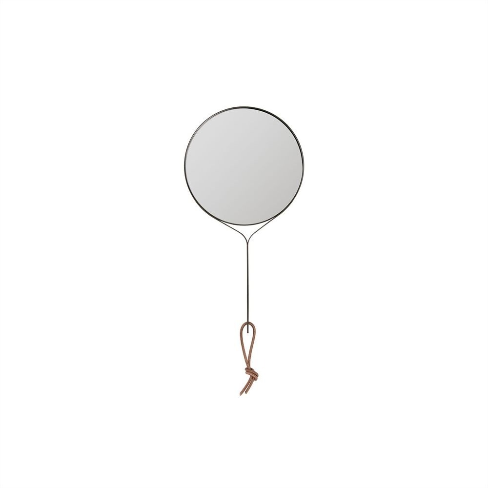 OYOY Living Design - Mira Hand Mirror Browned Brass OYOY Living Design von OYOY Living Design