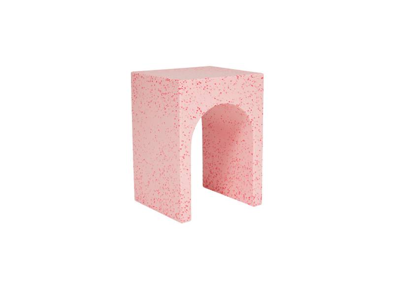 OYOY Living Design - Siltaa Recycled Stool Rose von OYOY Living Design