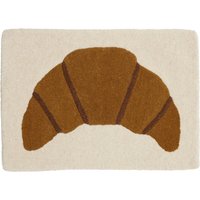 OYOY - Croissant Kinderteppich, 45 x 65 cm, braun von OYOY