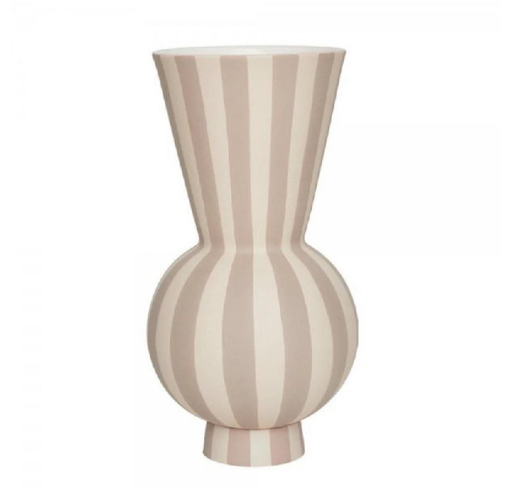 OYOY Dekovase Oyoy Vase Toppu Clay-Weiß (14,5x28 cm) von OYOY